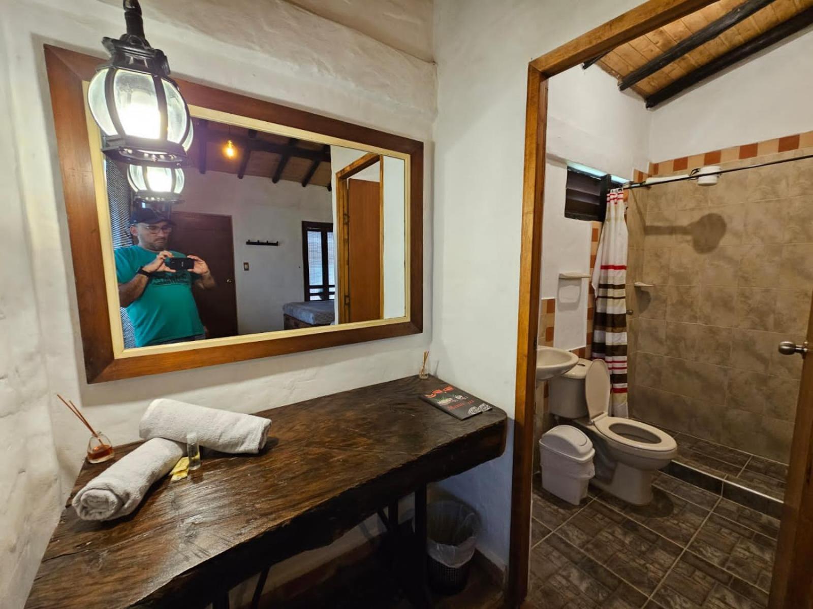 Cabanas Y Hostal Bonanza Mesa De Los Santos 로스 산토스 외부 사진