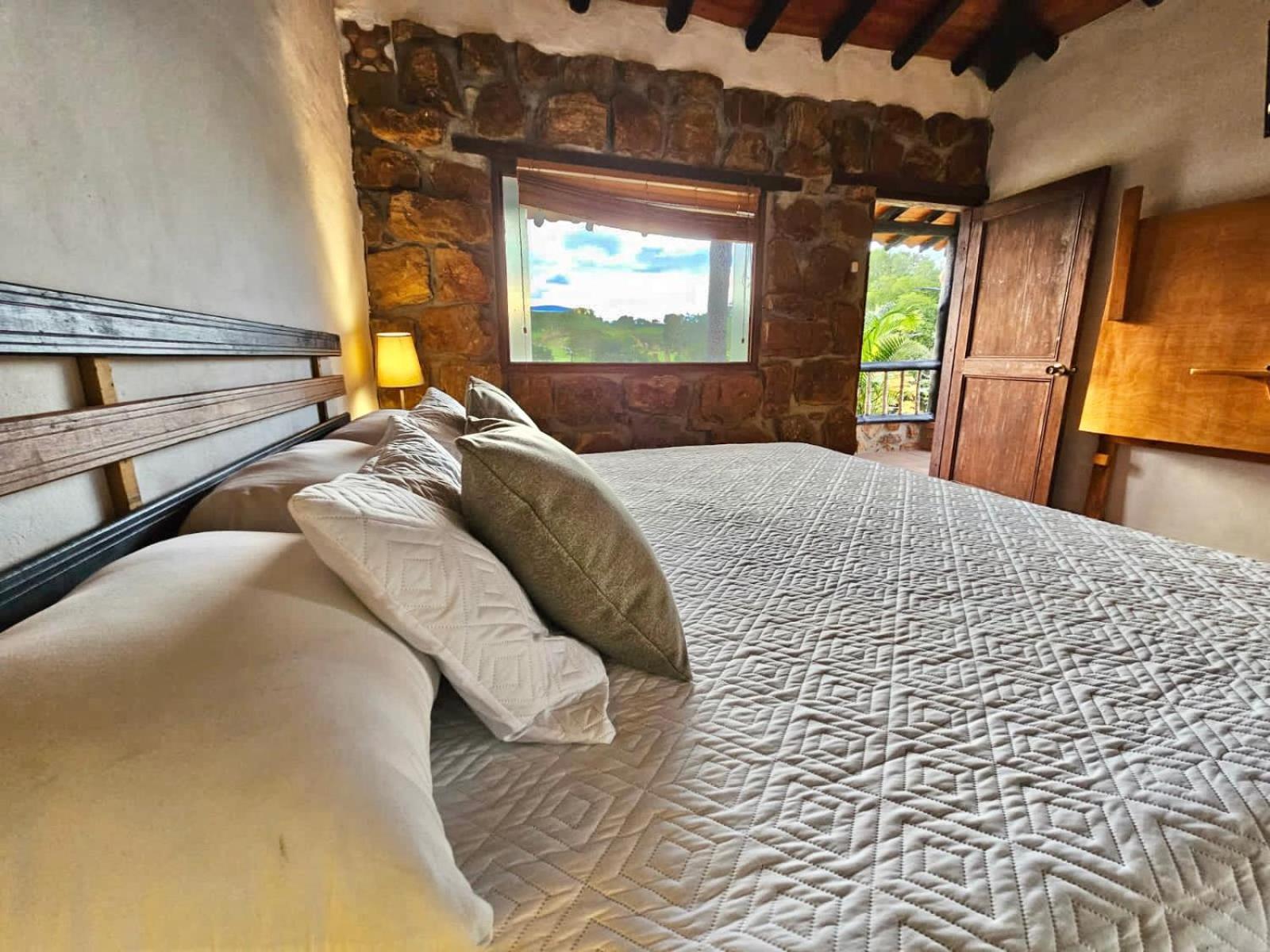 Cabanas Y Hostal Bonanza Mesa De Los Santos 로스 산토스 외부 사진